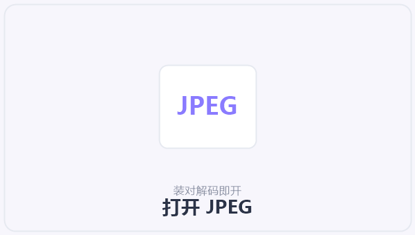 打开 JPEG 示意图