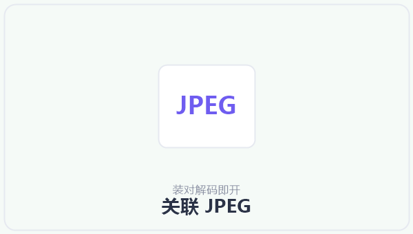 关联 JPEG 示意图