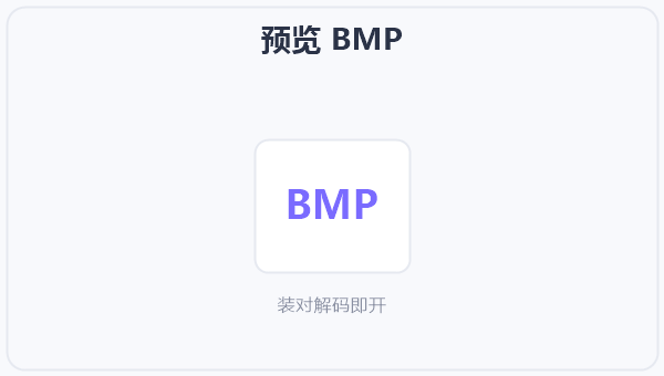 预览 BMP 示意图