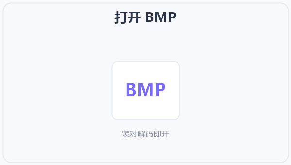 打开 BMP 示意图