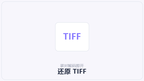 还原 TIFF 示意图