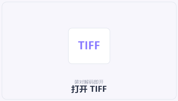 打开 TIFF 示意图