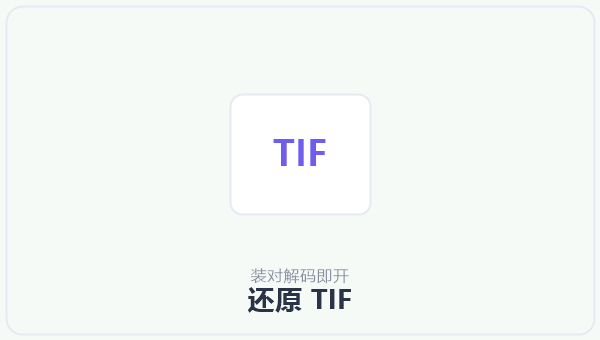 还原 TIF 示意图