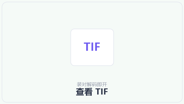 查看 TIF 示意图