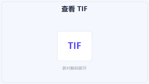 查看 TIF 示意图