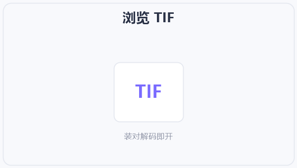 浏览 TIF 示意图