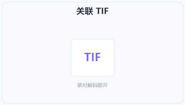 关联 TIF 示意图