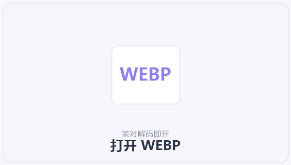 打开 WEBP 示意图