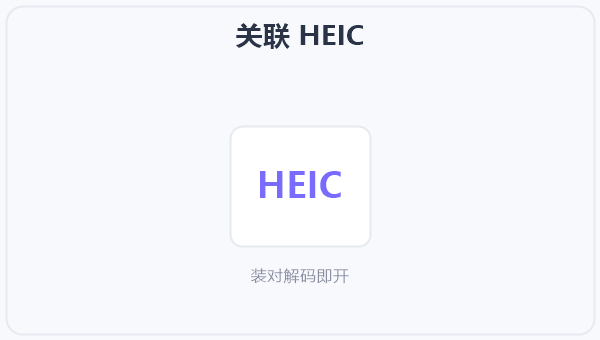 关联 HEIC 示意图