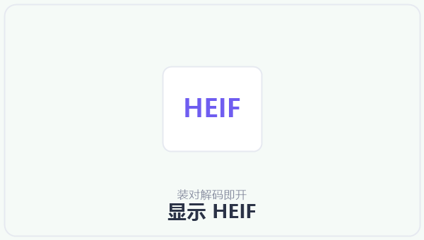 显示 HEIF 示意图