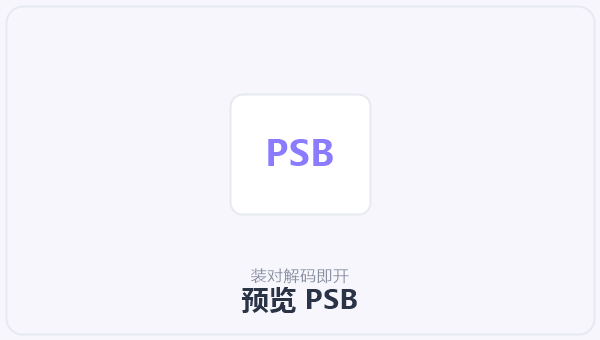 预览 PSB 示意图