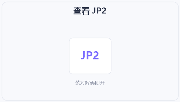 查看 JP2 示意图