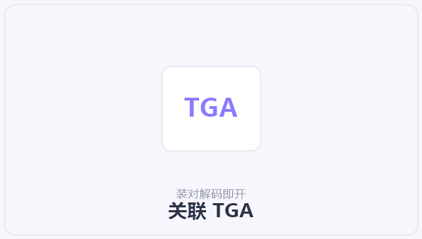 关联 TGA 示意图