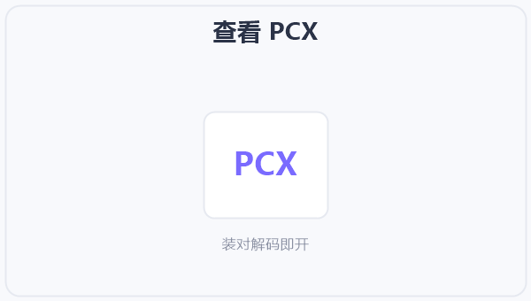 查看 PCX 示意图