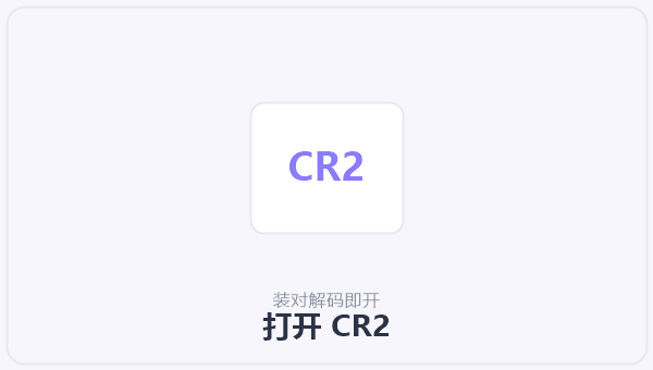打开 CR2 示意图