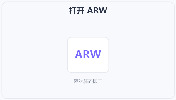 打开 ARW 示意图