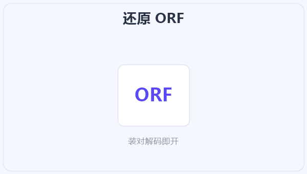 还原 ORF 示意图