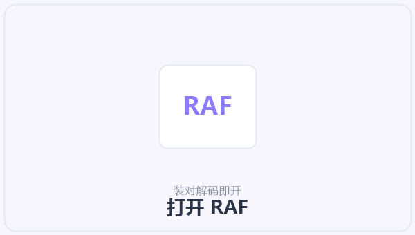 打开 RAF 示意图
