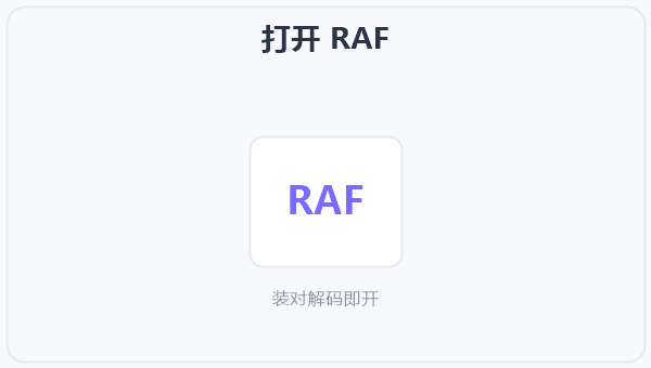打开 RAF 示意图
