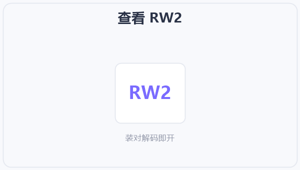 查看 RW2 示意图