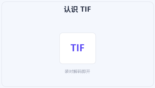 认识 TIF