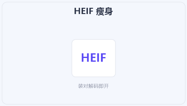 HEIF 瘦身