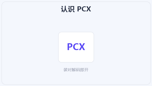 认识 PCX
