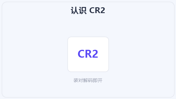 认识 CR2 示意图