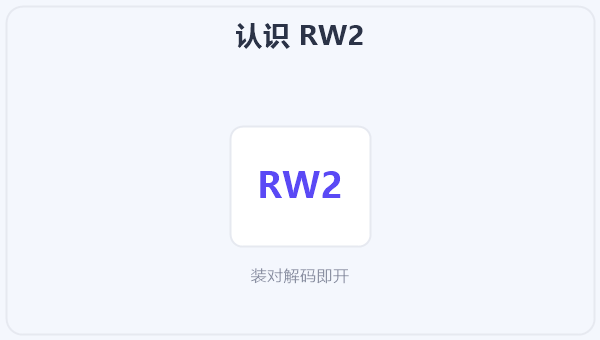 认识 RW2 示意图