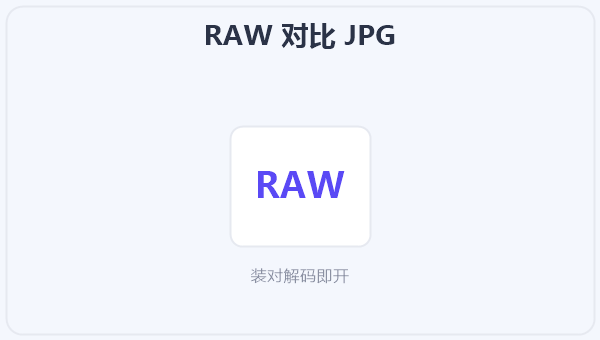 RAW 对比 JPG 示意图