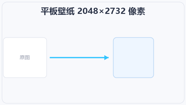 平板壁纸 2048×2732 像素 示意图