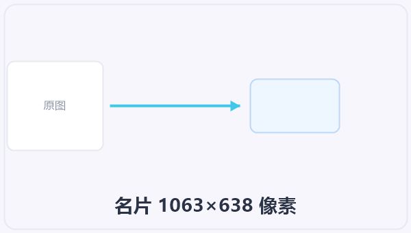 名片 1063×638 像素