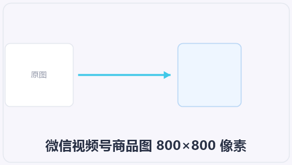微信视频号商品图 800×800 像素