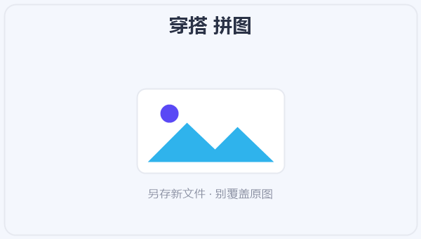 穿搭 拼图 示意图