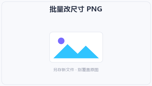 批量改尺寸 PNG 示意图