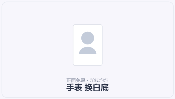 手表 换白底